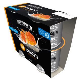 Juustoportti AB-jogurtti 4*120 g lakka