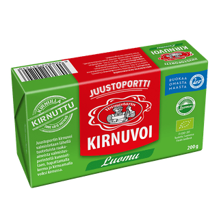Juustoportti Luomu kirnuvoi 200 g