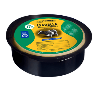 Juustoportti Isabella kermajuusto 17 % 450 g
