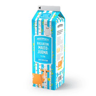 Juustoportti rasvaton maitojuoma 1 l