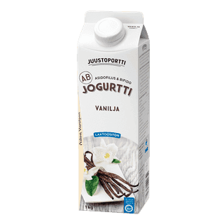 Juustoportti AB-jogurtti 1 kg vanilja