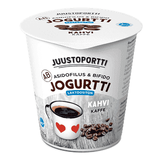 Juustoportti AB-jogurtti 150 g kahvi