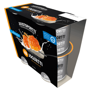 Juustoportti AB-jogurtti 4*120 g lakka
