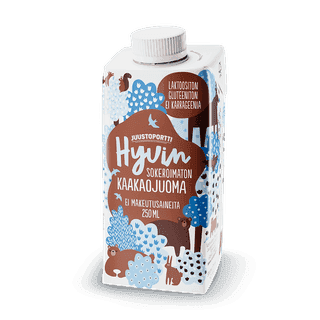Juustoportti Hyvin sokeroimaton kaakaojuoma 250 ml