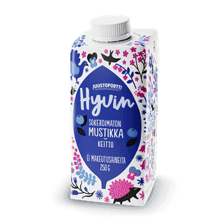 Juustoportti Hyvin sokeroimaton mustikkakeitto 250 g