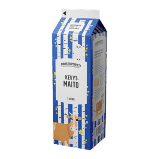Juustoportti kevytmaito 1 l