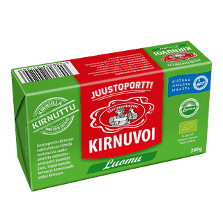 Juustoportti Luomu kirnuvoi 200 g