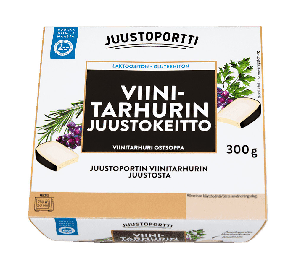 Juustoportti Viinitarhurin juustokeitto 300 g