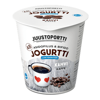 Juustoportti AB-jogurtti 150 g kahvi