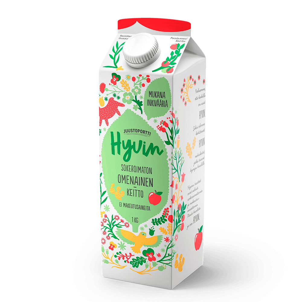 Juustoportti Hyvin sokeroimaton omenainen keitto 1 kg