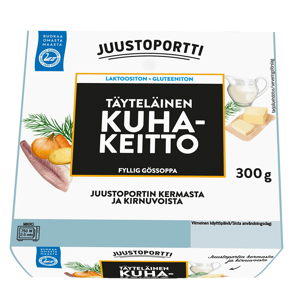 Juustoportti Täyteläinen Kuhakeitto 300 g