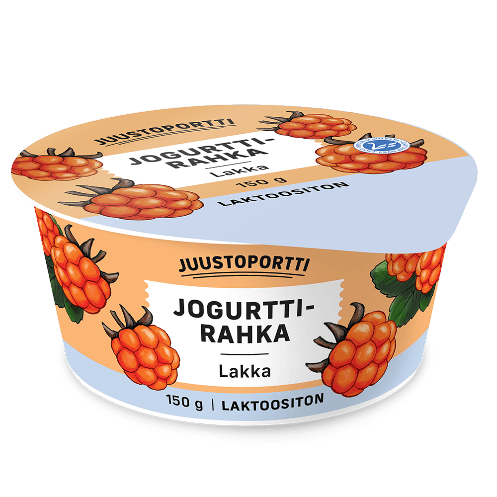 Juustoportti jogurttirahka 150 g lakka laktoositon