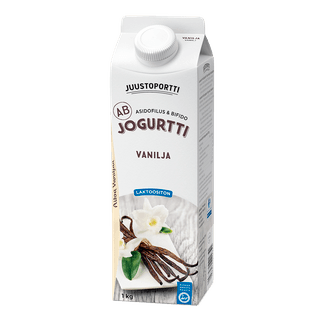 Juustoportti AB-jogurtti 1 kg vanilja