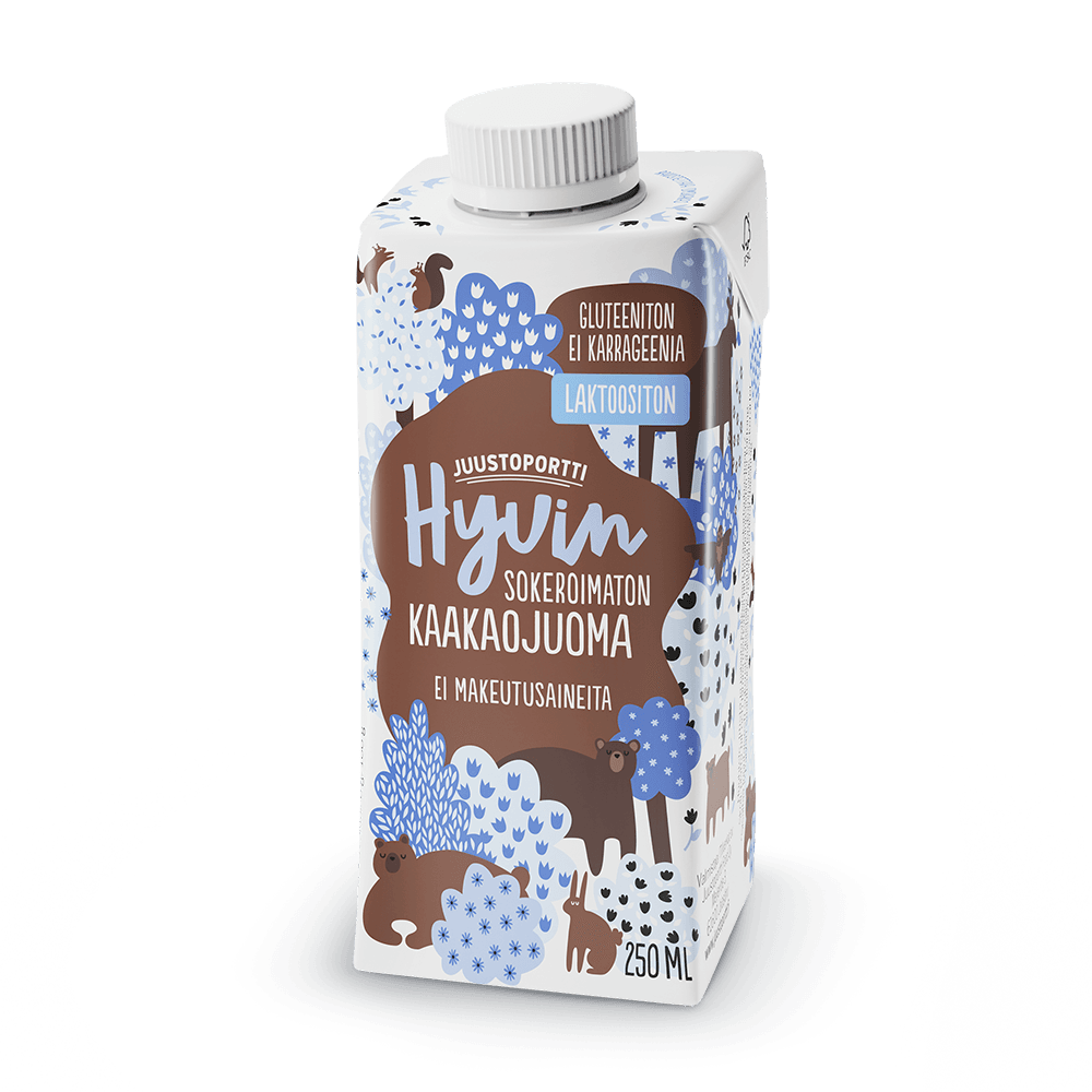 Juustoportti Hyvin sokeroimaton kaakaojuoma 250 ml