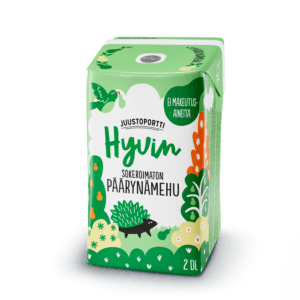 Juustoportti Hyvin sokeroimaton pillimehu päärynä 2 dl