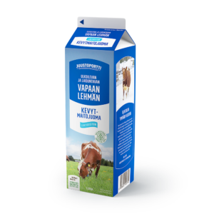 Juustoportti Vapaan lehmän laktoositon kevytmaitojuoma 1 l
