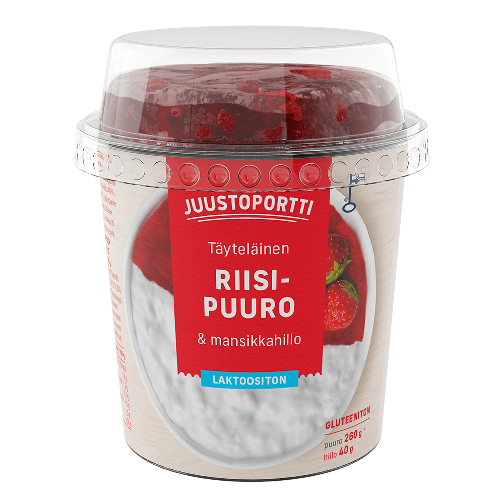 Juustoportti Täyteläinen Riisipuuro 300g