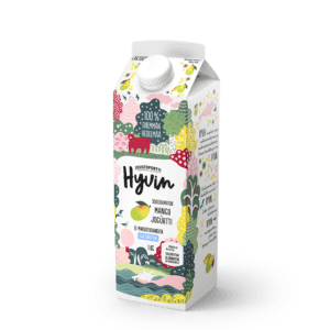 Juustoportti Hyvin sokeroimaton jogurtti 1 kg mango