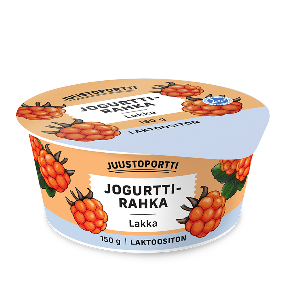 Juustoportti jogurttirahka 150 g lakka laktoositon