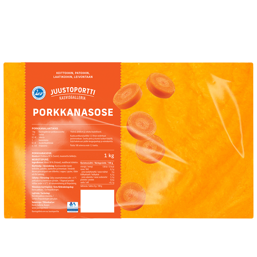 Kasvisgalleria Porkkanasose 1000 g