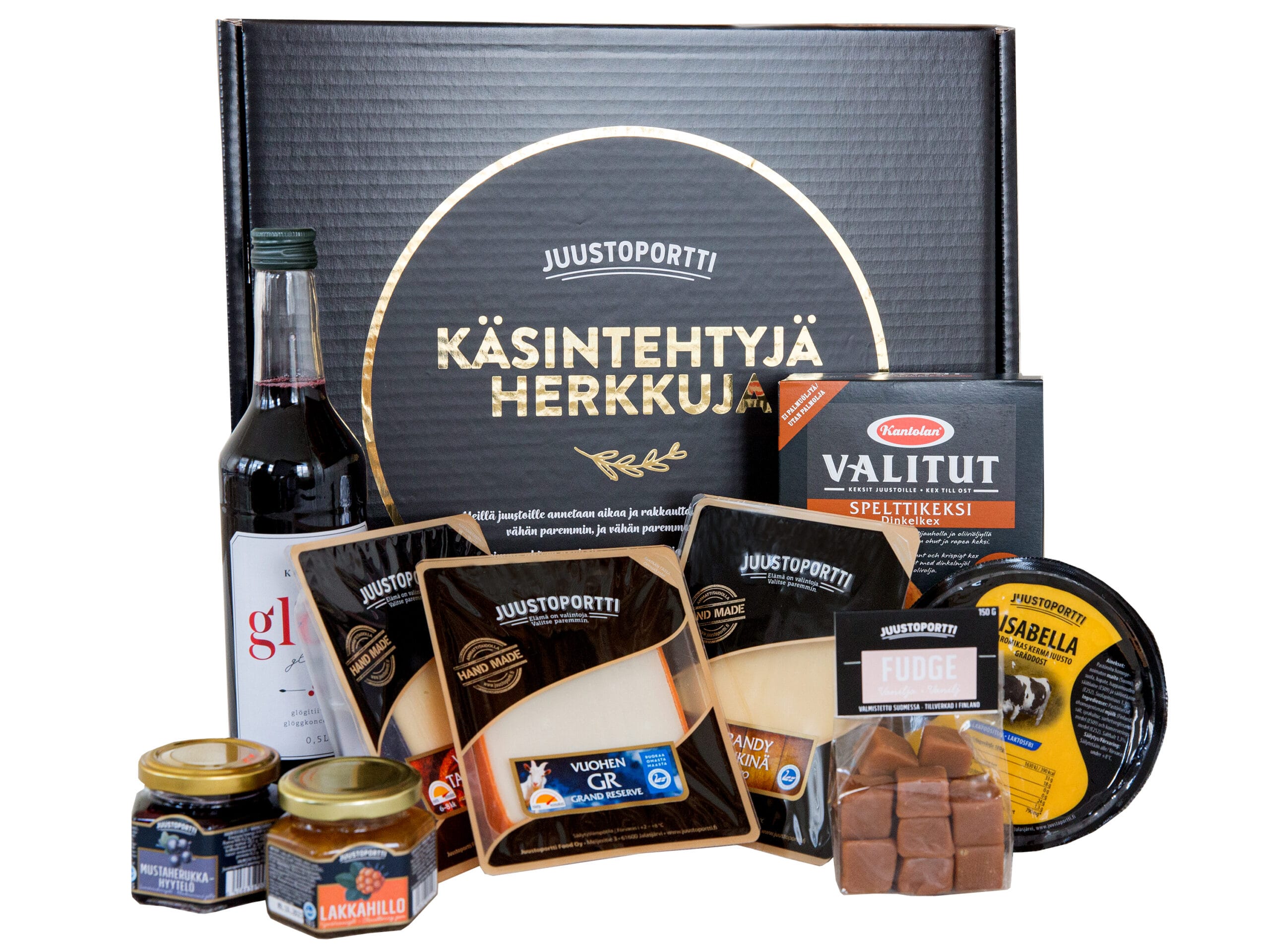 Syksyn ja joulun aika on kuin tehty juustoilla herkutteluun. Juustopakkaus on huomaavainen tapa muistaa ystävää, asiakkaita, työntekijöitä tai yhteistyökumppaneita. Syötävät lahjat ovat monelle mieleisiä ja tulevat varmasti käyttöön. Juustopakkaukset ovat suosittuja niin yrityslahjana, kuin läheisten kesken annettuna.