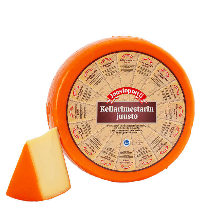 Juustoportti Kellarimestarin juustokiekko noin 5 kg