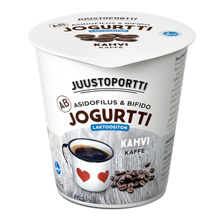 Juustoportti AB-jogurtti 150 g kahvi laktoositon
