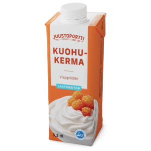 Juustoportti Kuohukerma 3,3 dl laktoositon