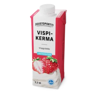 Juustoportti Vispikerma 3,3 dl UHT laktoositon