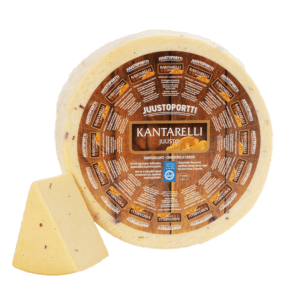 Juustoportti kantarellijuustokiekko noin 5 kg