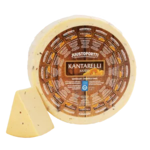 Juustoportti kantarellijuustokiekko noin 5 kg
