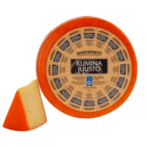 Juustoportti Kuminajuustokiekko noin 5 kg