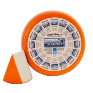 Juustoportti Vuohen vuoristojuustokiekko noin 5 kg