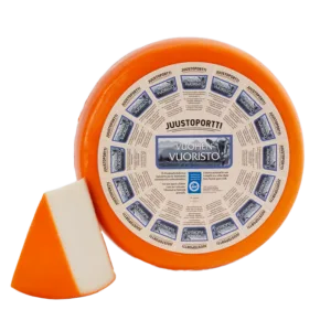 Juustoportti Vuohen vuoristojuustokiekko noin 5 kg