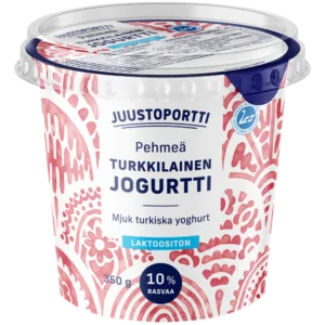 Juustoportti Pehmeä turkkilainen jogurtti 350 g laktoositon
