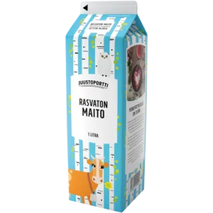 Juustoportti Rasvaton maito 1 l