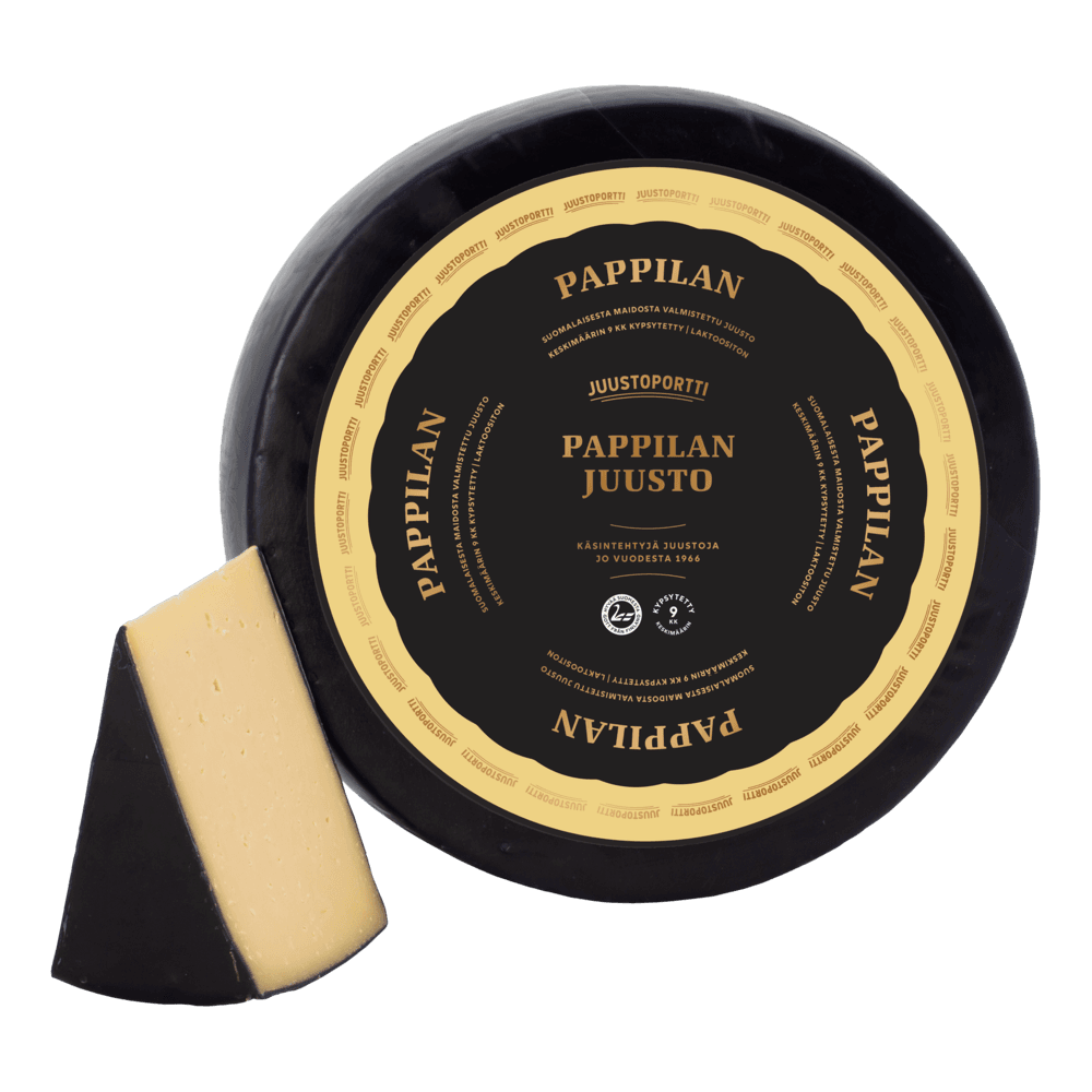 Juustoportti Pappilan juustokiekko noin 5 kg