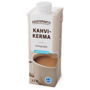 Juustoportti Kahvikerma 10 % 3,3 dl laktoositon
