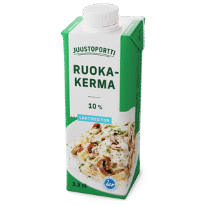 Juustoportti Ruokakerma 10 % 3,3 dl laktoositon