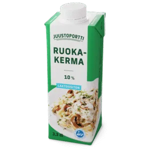 Juustoportti Ruokakerma 10 % 3,3 dl laktoositon