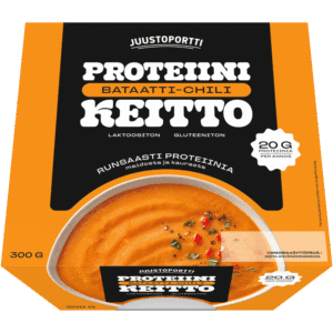 Juustoportti Proteiini-bataatti-chilikeitto 300 g laktoositon gluteeniton