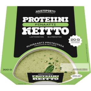 Juustoportti Proteiini-pinaattikeitto 300 g laktoositon gluteeniton