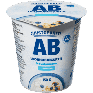 Juustoportti AB-luonnonjogurtti 150 g maustamaton laktoositon