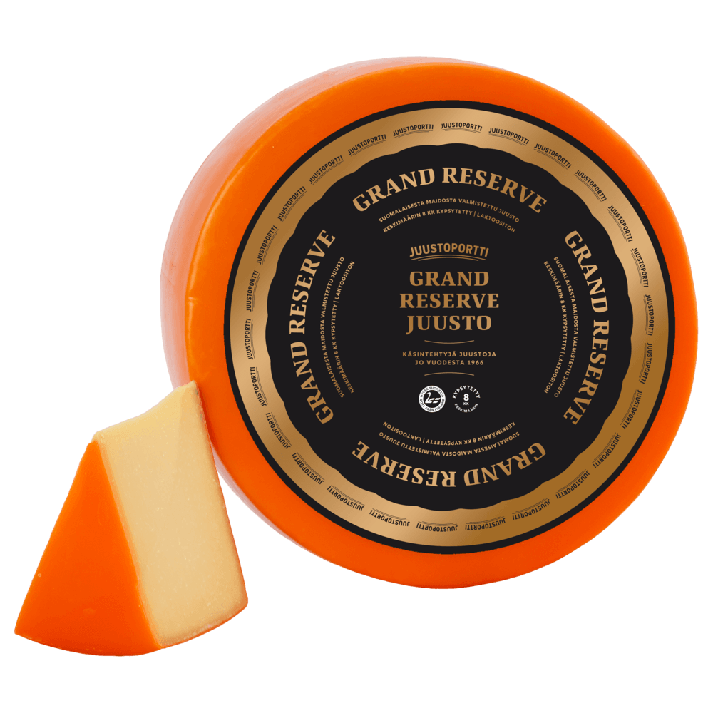 Juustoportti Grand Reserve juustokiekko noin 5 kg