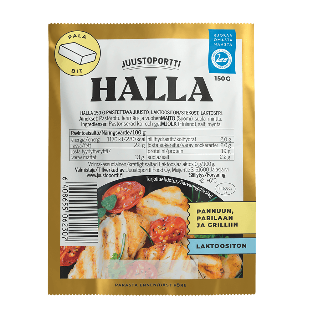 Juustoportti Halla 150 g paistettava juusto
