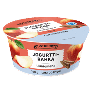 Juustoportti Jogurttirahka 150 g uuniomena laktoositon