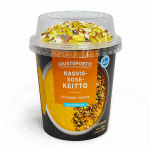 Juustoportti Kasvissosekeitto 340 g laktoositon gluteeniton