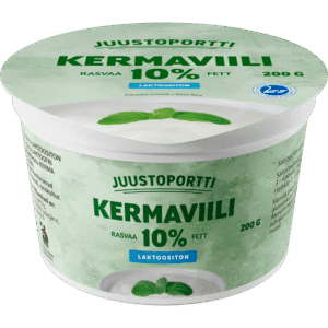 Juustoportti Kermaviili 10 % 200 g laktoositon