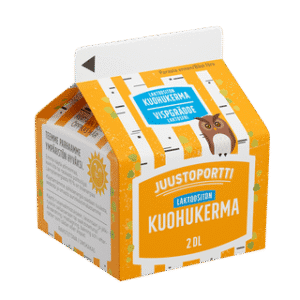Juustoportti Kuohukerma 2 dl laktoositon