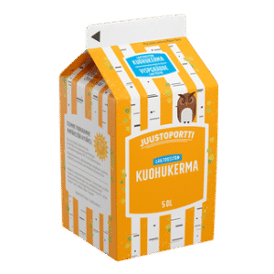 Juustoportti kuohukerma 5 dl laktoositon